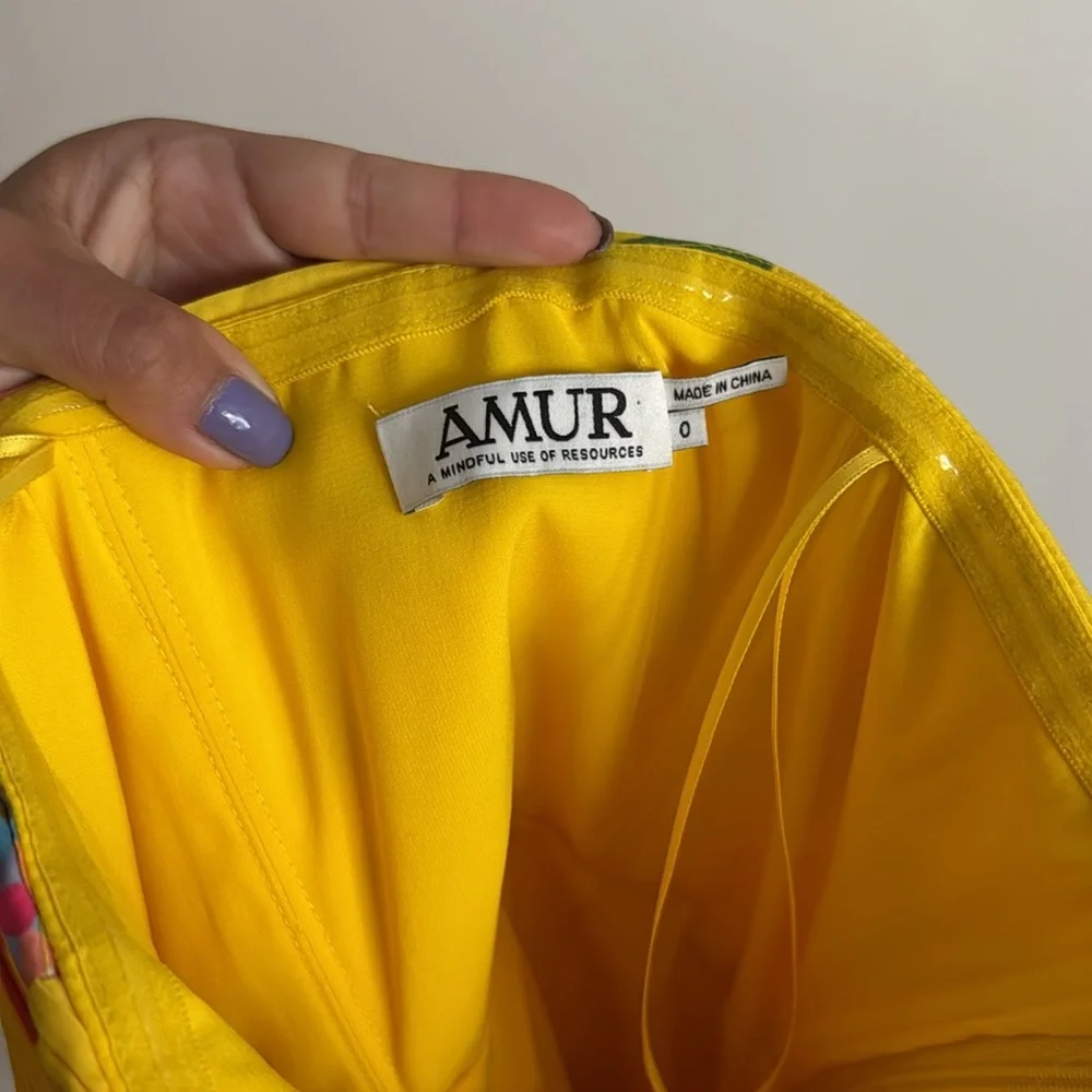 Amur Jana Mini Strapless dress NWT - Picture 8 of 8